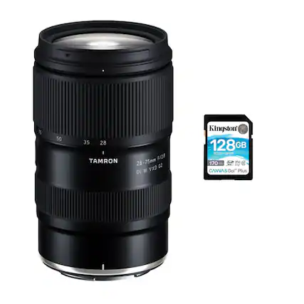 75 50 35 28
TAMRON F/2B 28-75mm G2 Di II VXD
Kingston 128GB SDG3/128GB V30 170 HEs XC E CANVAS Go! Plus