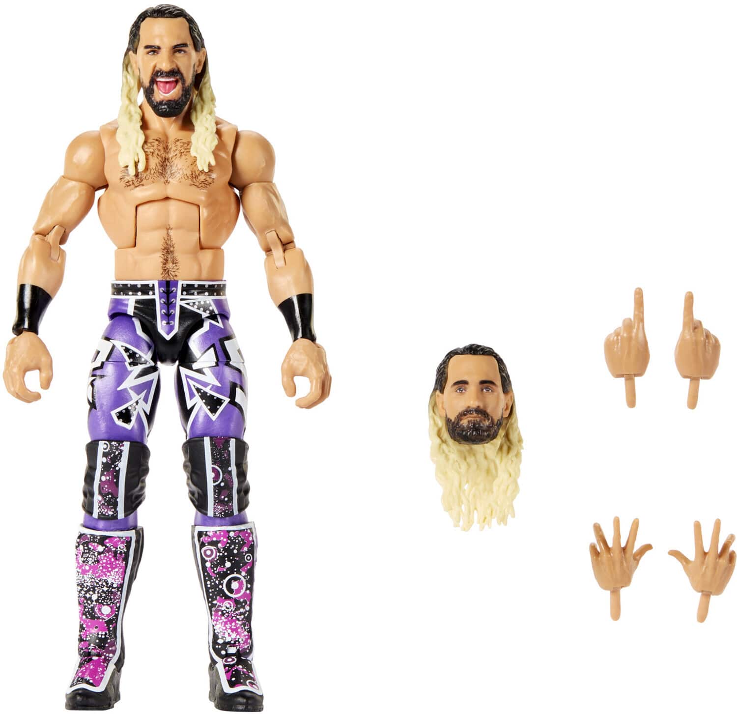 Mattel - WWE Elite Collection: Top Picks 6" Seth Rollins Action Figure - COLLECTIBLES - Multicolor