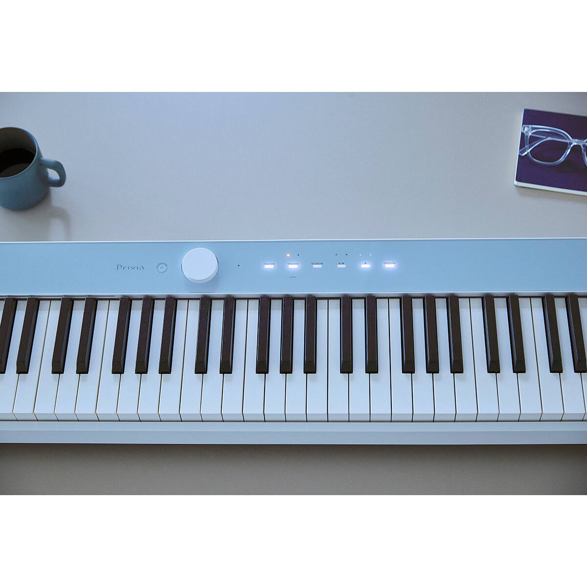 Alt View 5. Casio - PXS1100CB Digital Piano in Calm Blue.
