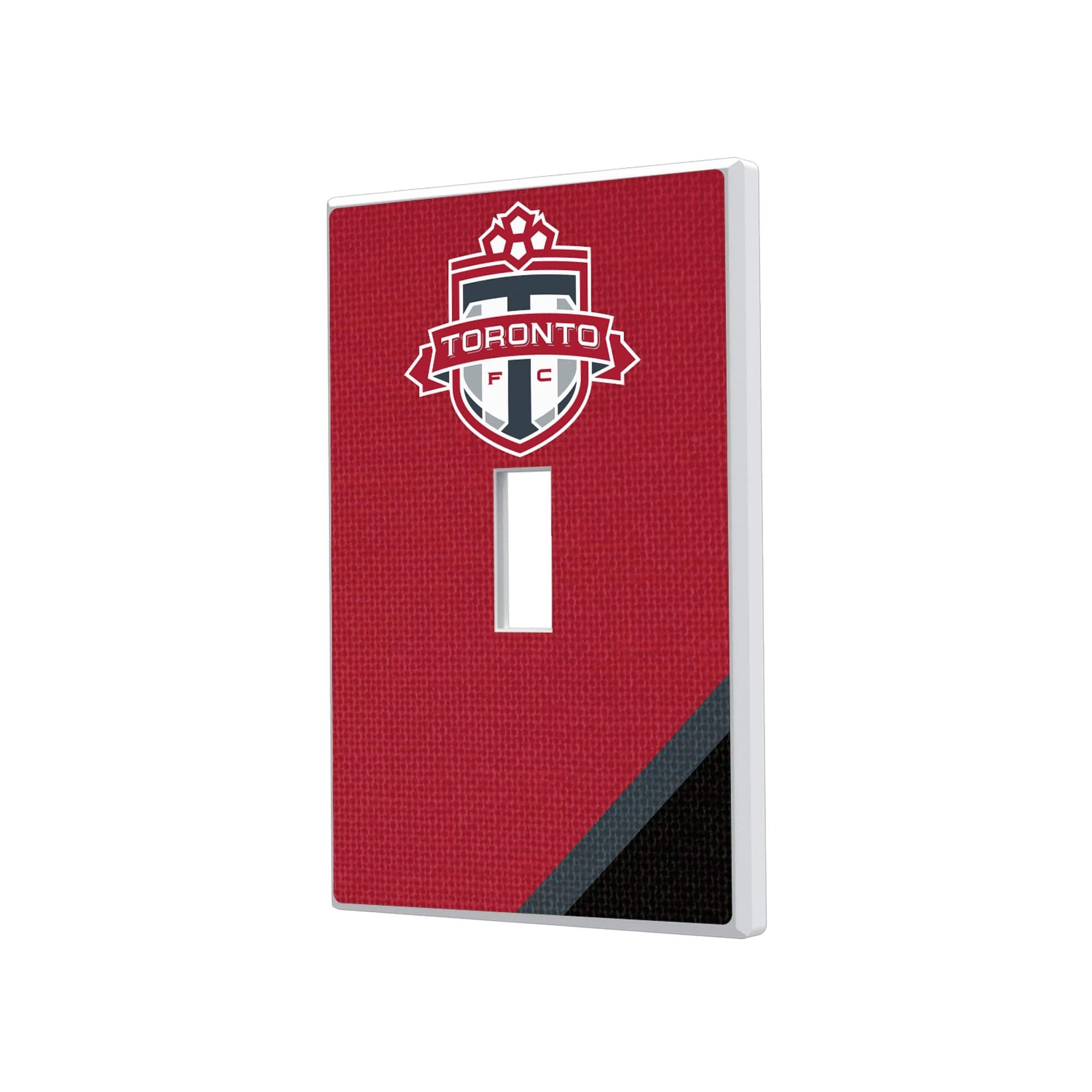 Keyscaper - Toronto FC Diagonal Stripe Design Single Toggle Lightswitch Plate - Multicolor price history on PriceWatchPro