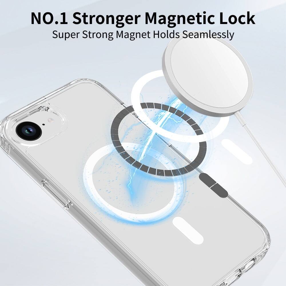 NO.1 Stronger Magnetic Lock  
Super Strong Magnet Holds Seamlessly