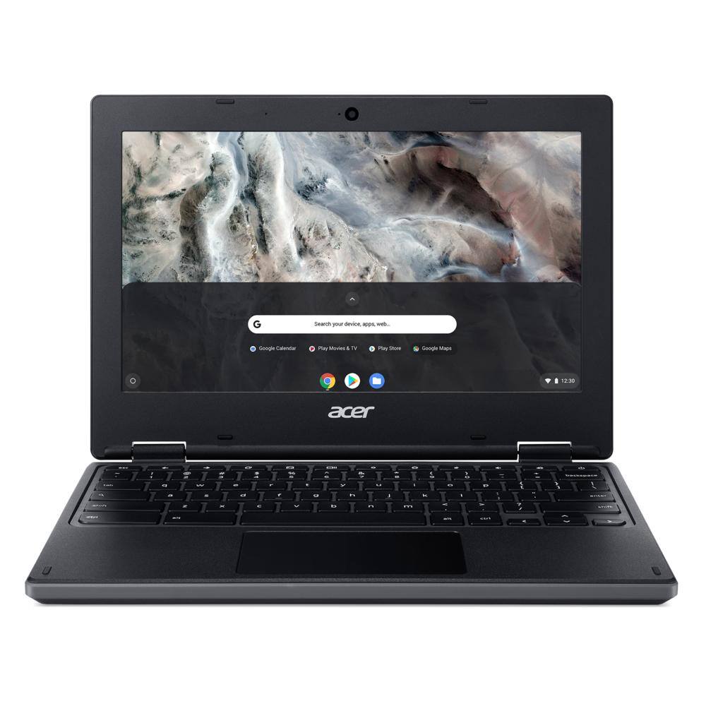 Front. Acer - 311 - 11.6" Chromebook AMD A4-9120C 1.6GHz 4GB RAM 64GB Flash ChromeOS - Refurbished.