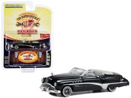 Greenlight - 1949 Buick Roadmaster Rivera Convertible "Busted Knuckle Garage Car Detailing" Series 2 1/64 - Black