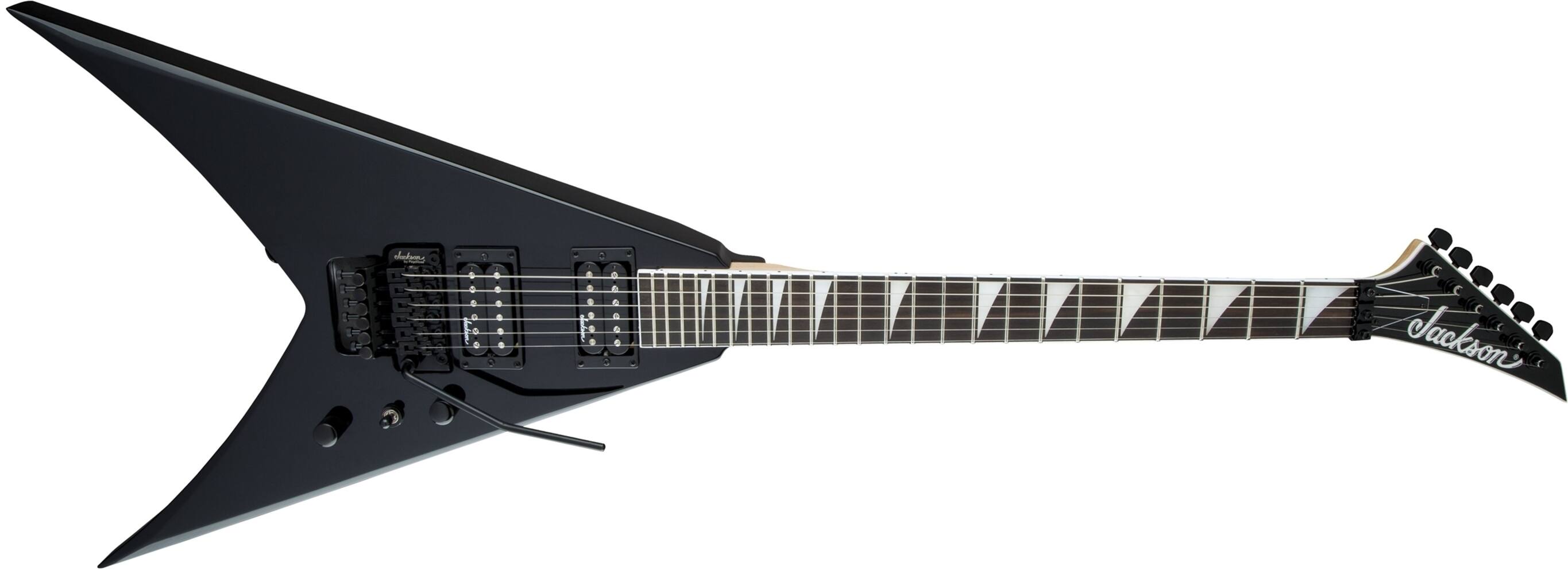 Angle. Jackson - Jackson JS Series King V JS32, Gloss Black Electric Guitar.