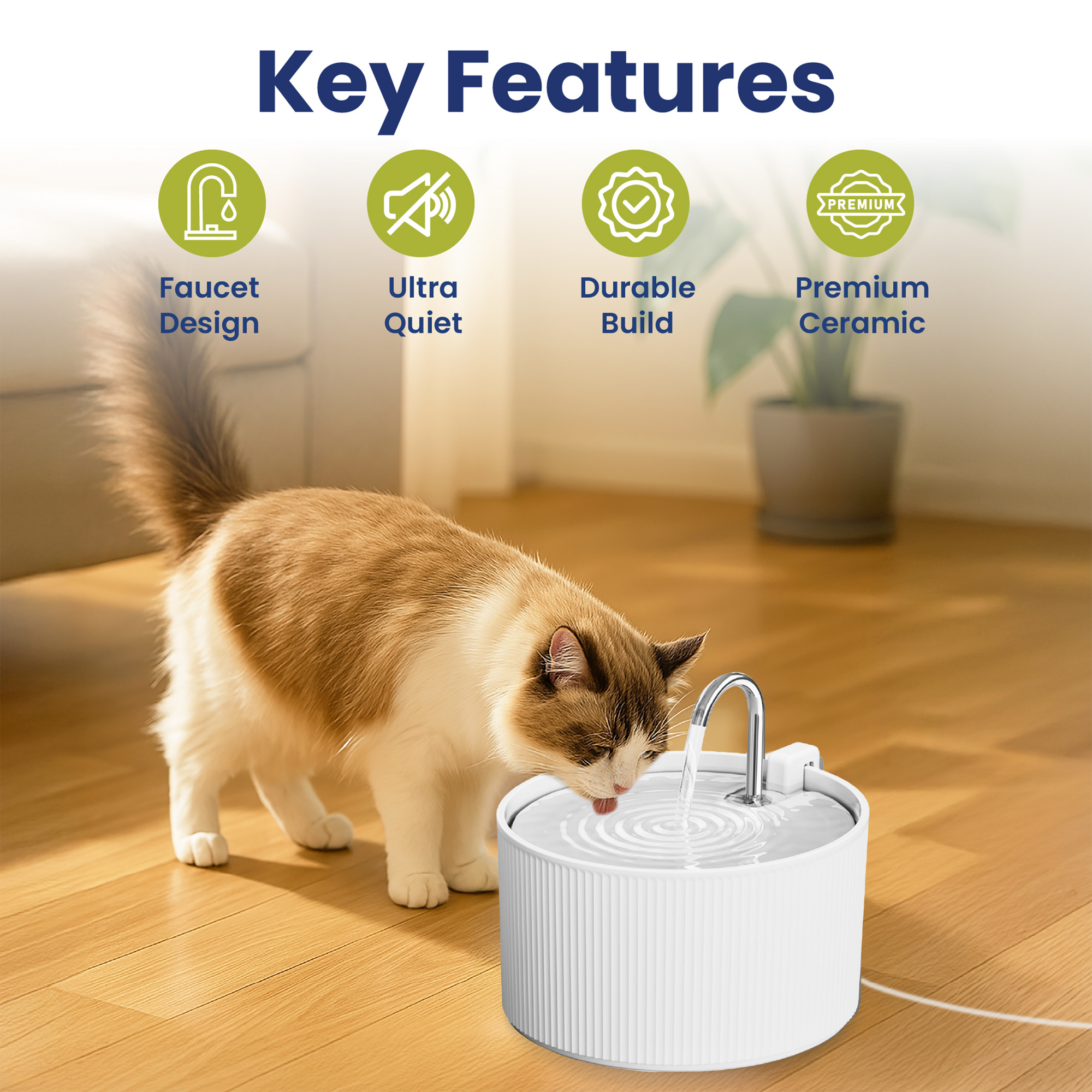 Key Features
- Premium
- Faucet Design
- Ultra Quiet
- Durable Build
- Premium Ceramic