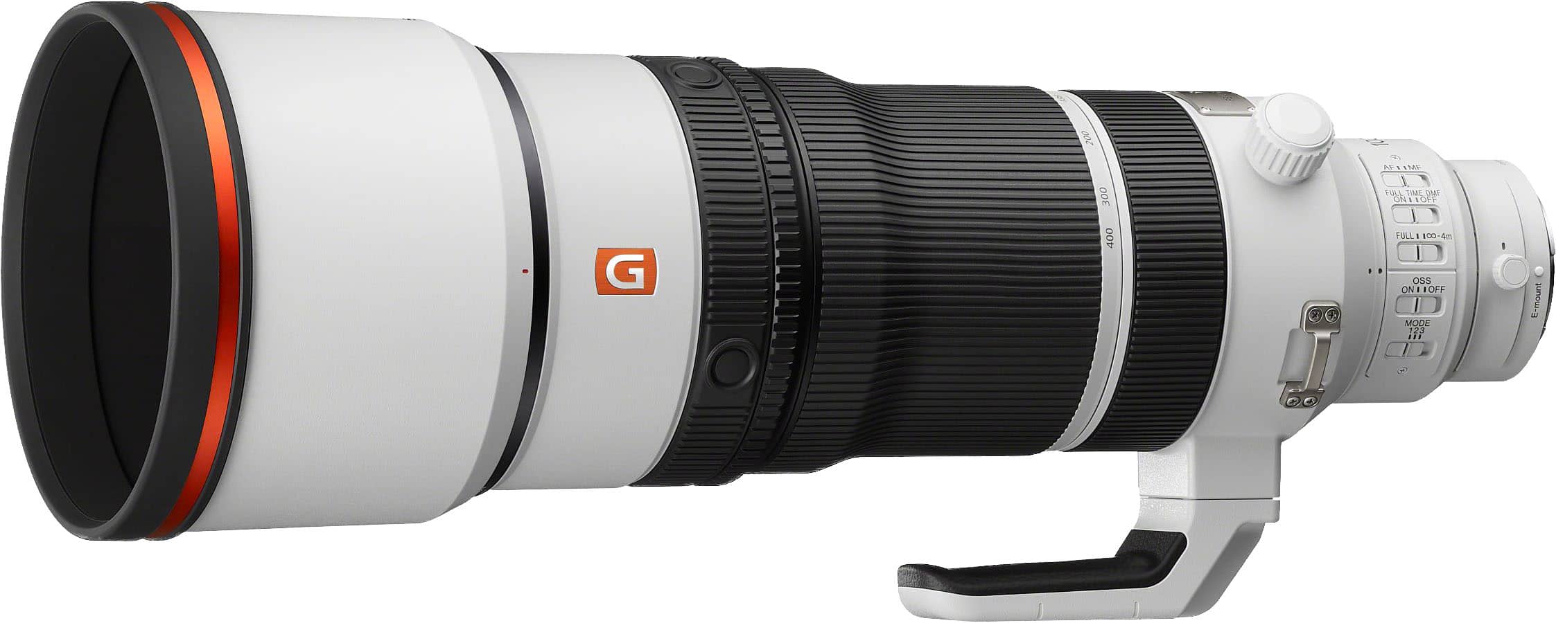 Sony - FE 100-400mm F4.5 GM OSS - White