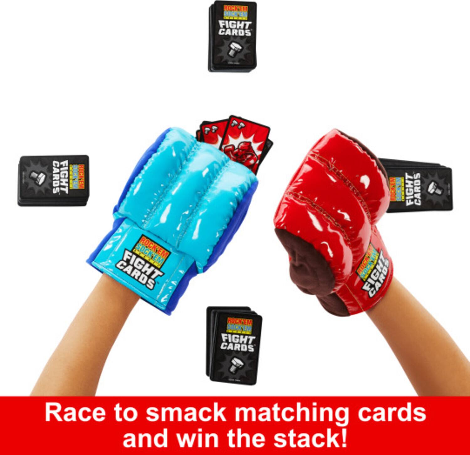 ROCK'EM SOCK'EM FIGHT CARDS

Race to smack matching cards and win the stack!
