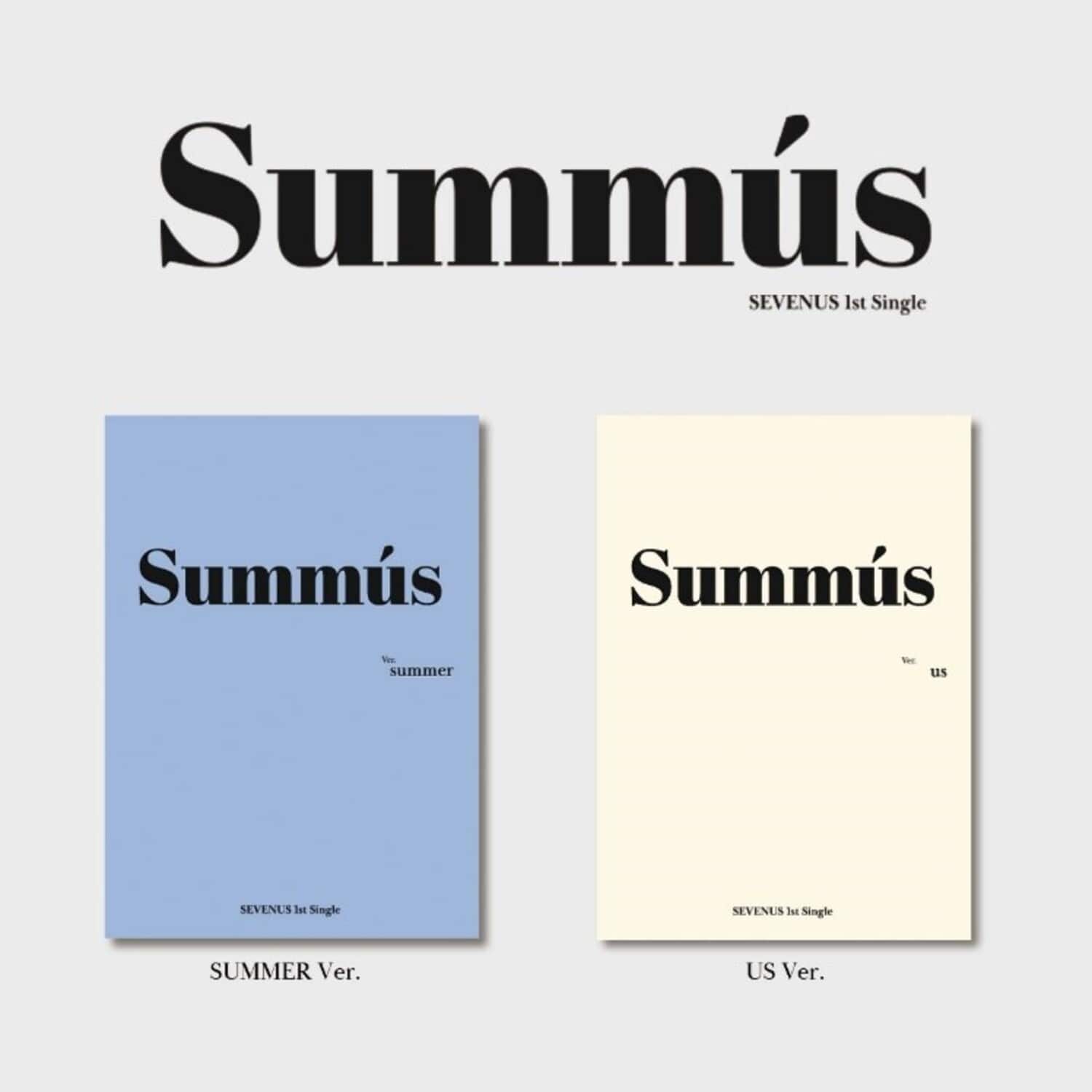 Sevenus - Summus - Summer Version - incl. 2 Photocards, Folded Poster, Postcard + Logo Sticker   - COMPACT DISCS [CD] price history on PriceWatchPro