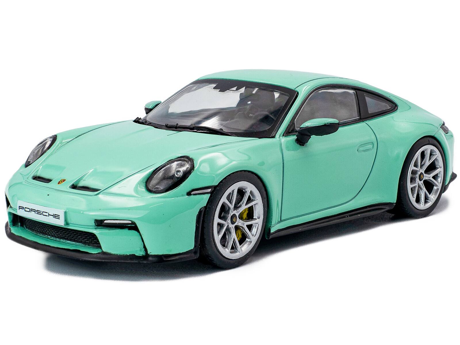 Alt View 1. Solido - 2023 Porsche 911 (992) GT3 Touring Mint Green 1/43 Diecast Model Car by Solido.
