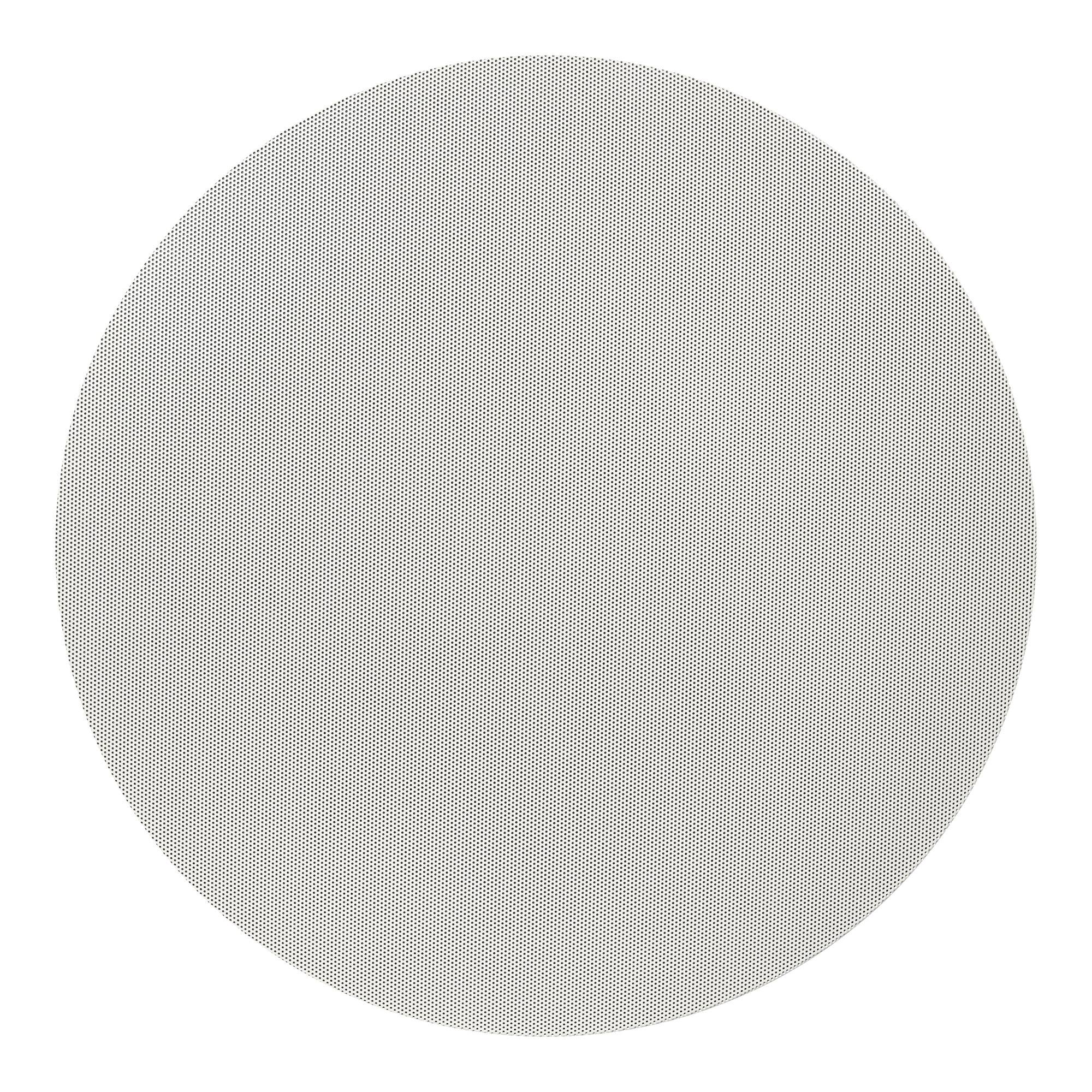 Alt View 1. ELAC - Elac IC-V82-W - Vertex 2 8" In-Ceiling Speaker - White, Sold Individually - Black/Gray.