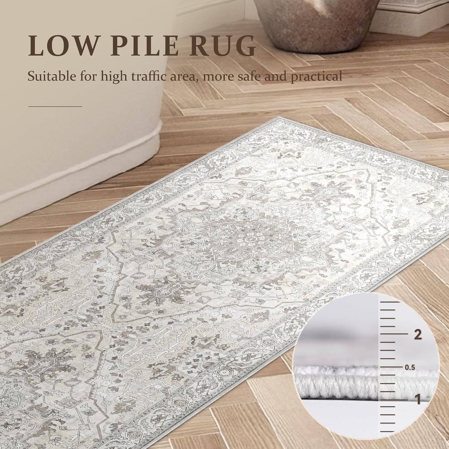 LOW PILE RUG  
Suitable for high traffic area, more safe and practical  

2  
0.5  
1