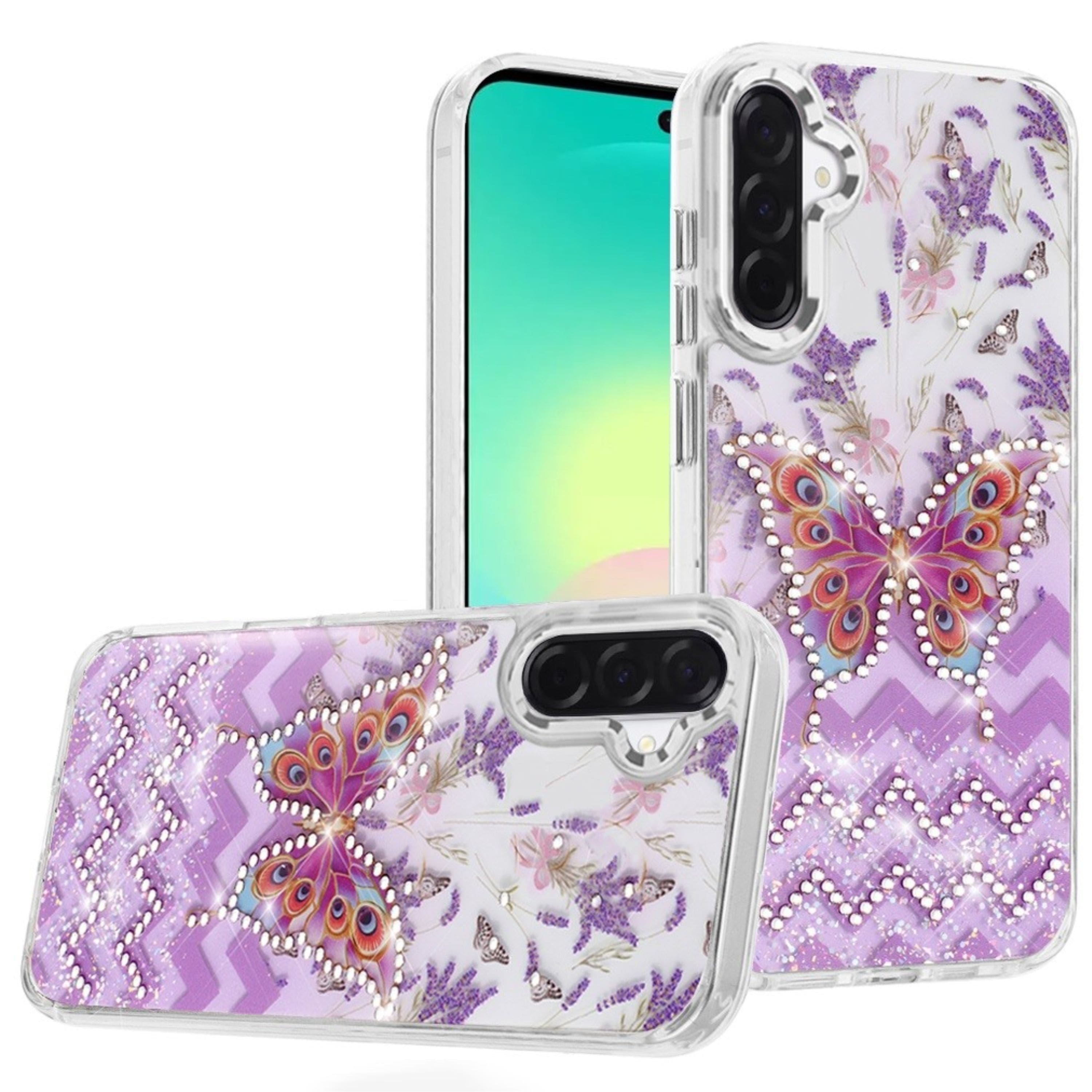 Kitcheniva - Colorful Epoxy Design With Plastic Jewels Plus Tempered Glass For Samsung A27 5G B - Multicolor price history on PriceWatchPro