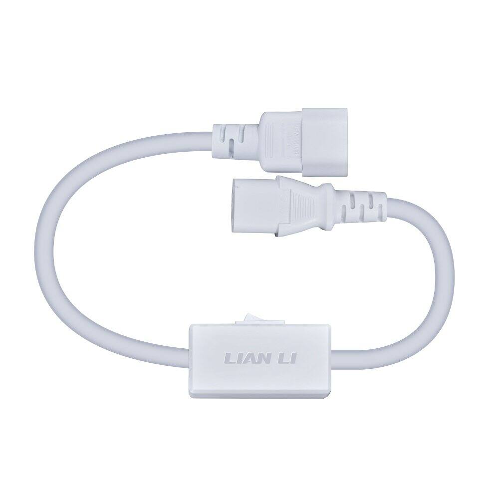 Alt View 4. Lian Li - SP 850W Full Modular Power Supply with 12V-2x6 Cable - ATX 3.1 & PCIE 5.1 Compliant, Cybenetics Platinum Efficiency - White.
