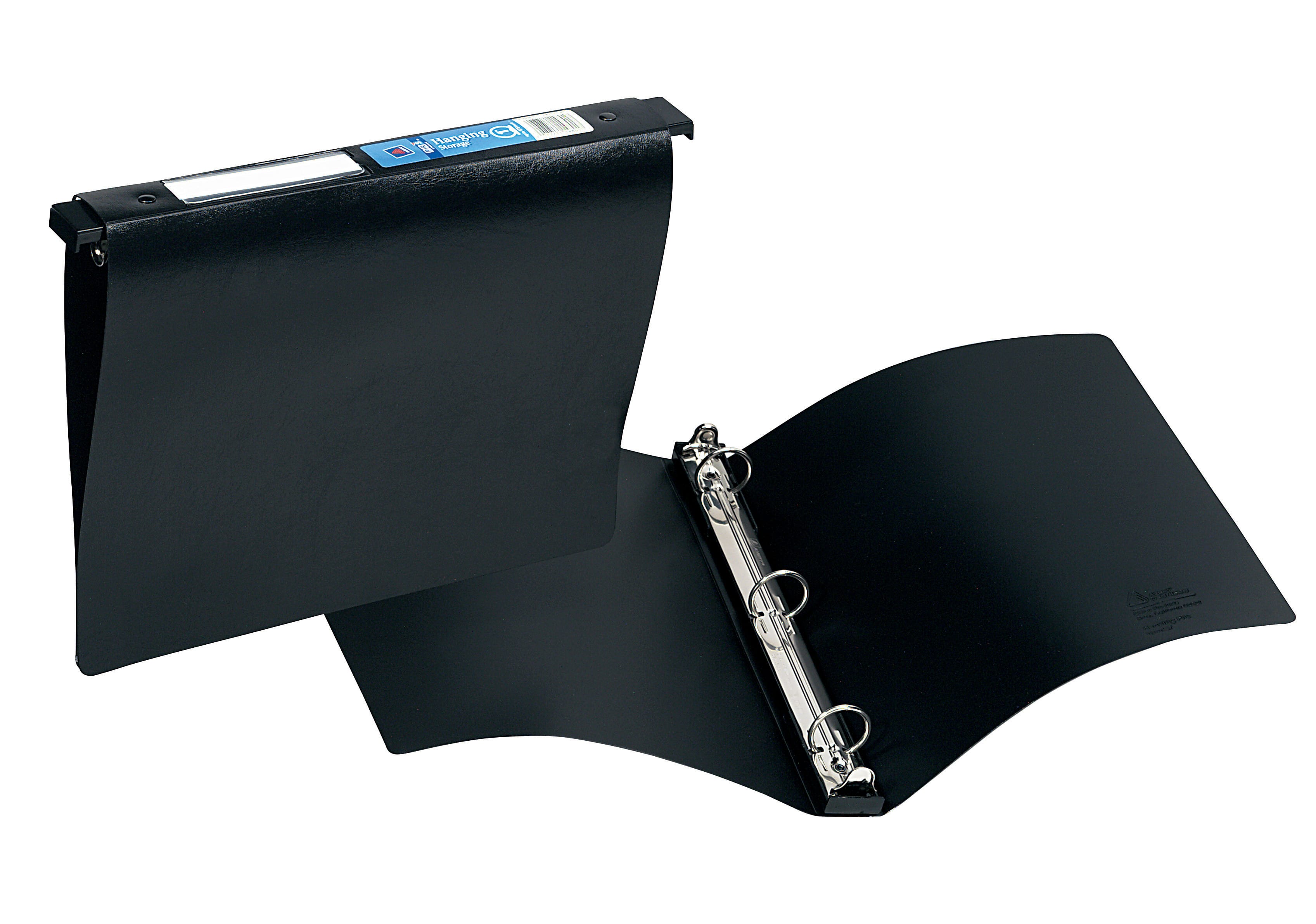 Avery - Hanging Storage 3 Ring Binder, 1 Inch Binder (14801) - Black