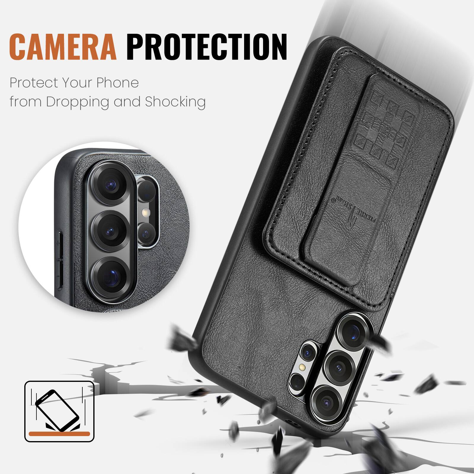 CAMERA PROTECTION  
Protect Your Phone from Dropping and Shocking