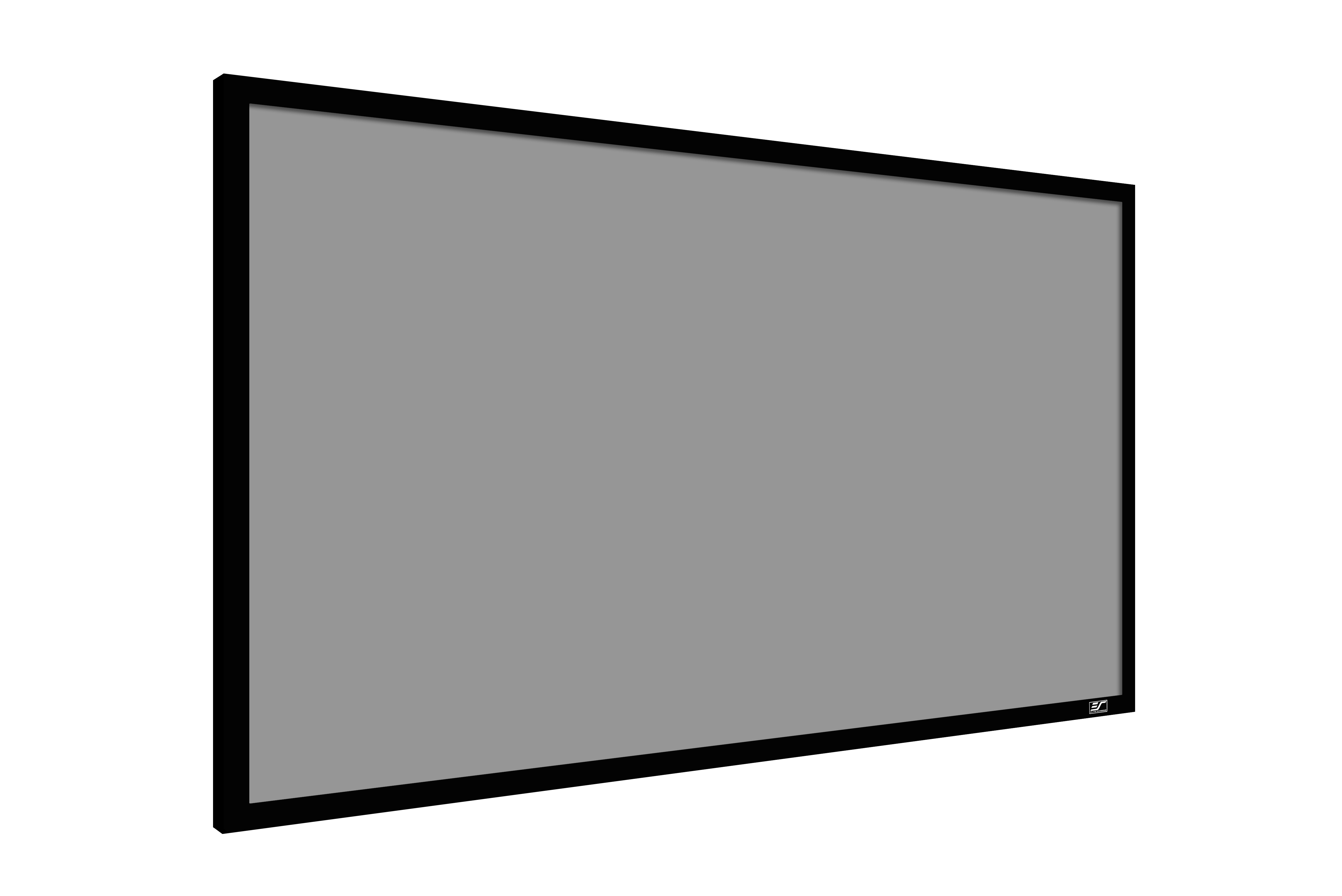 Angle. Elite Screens - Sable Frame Series 120" Fixed Screen - Black.