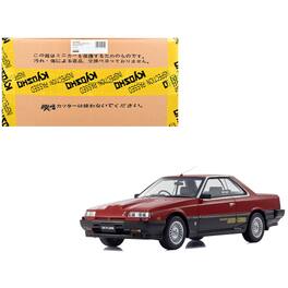 Nissan Skyline 2000 Turbo Intercooler RS-X RHD (Right Hand Drive) Red and Black 1/18 Model Car by Kyosho