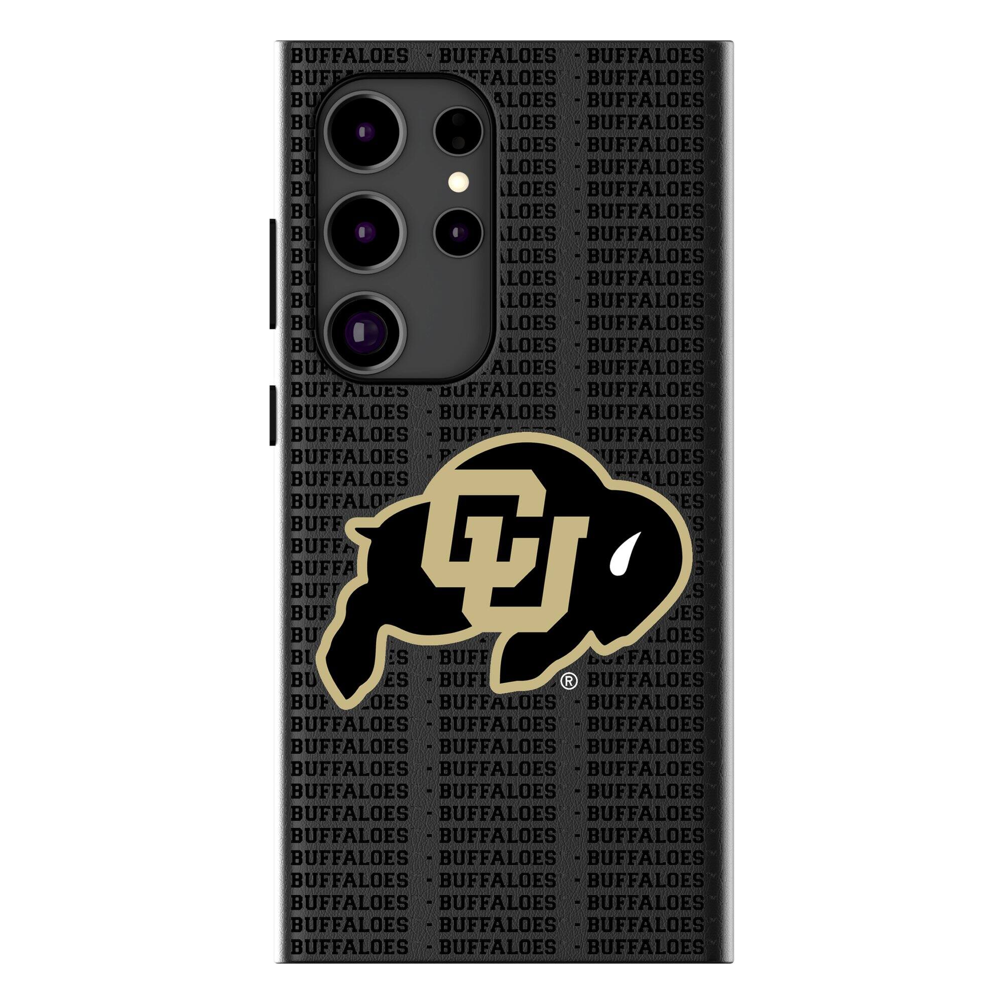 Keyscaper - NCAA - Colorado Buffaloes Text Backdrop Galaxy Magnetic Bump Case - S25 - Black price history on PriceWatchPro
