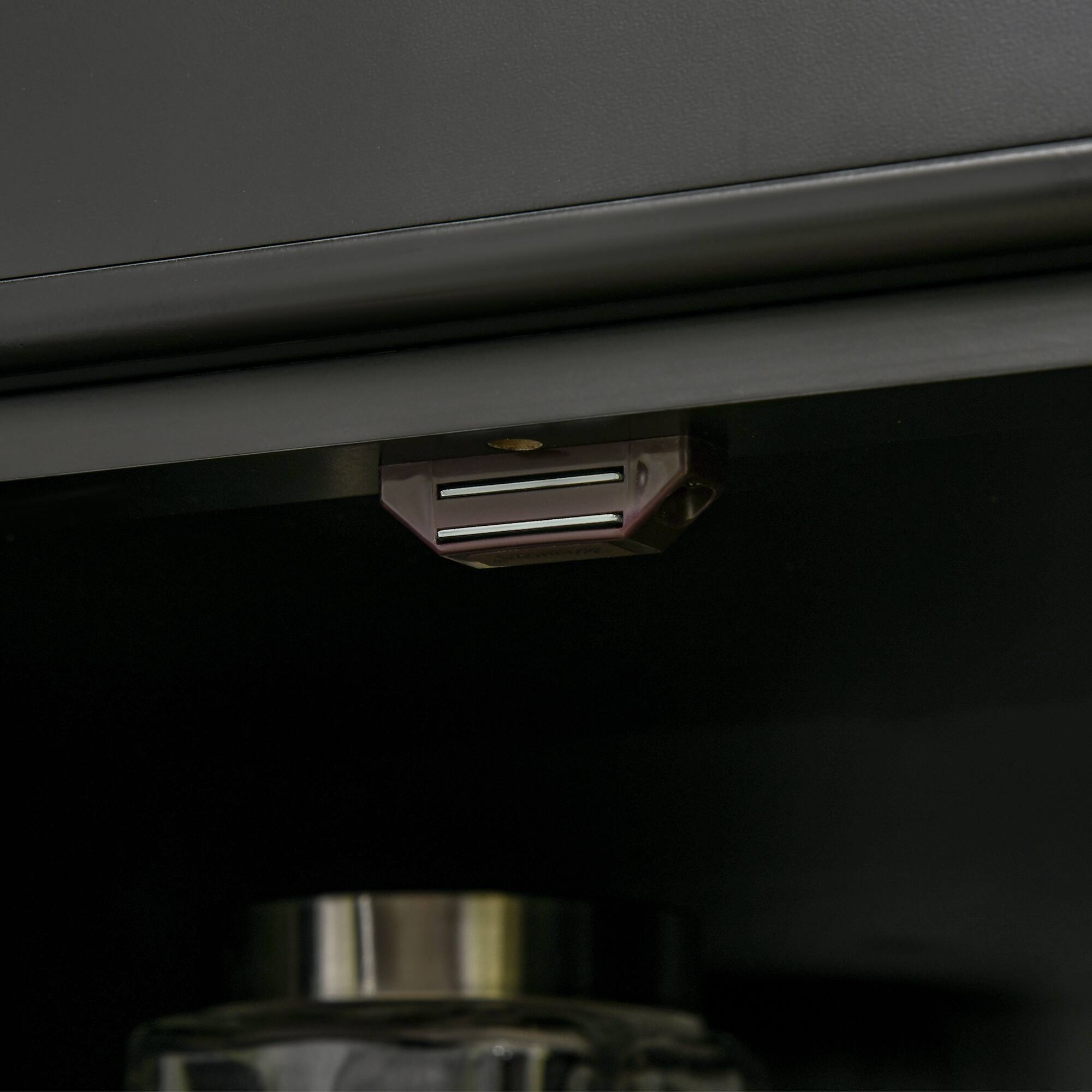 Alt View 5. Homcom - 72.5" Kitchen Pantry Cabinet, Traditional Freestanding Storage Cabinet with 4 Doors, Drawer and 3 Adjustable Shelves - Black.