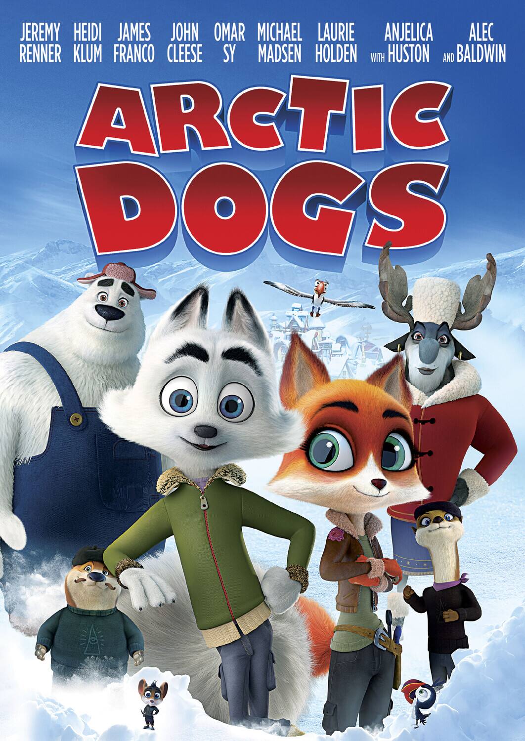 Front. Arctic Dogs   - DVD.