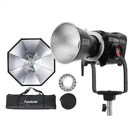 Aputure - STORM 400x (V-Mount) (US) Bundle with OctaDome 120 Softbox and Bag