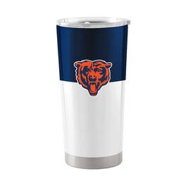 Logo Brands - Chicago Bears 20oz. Colorblock Stainless Tumbler - Multicolor