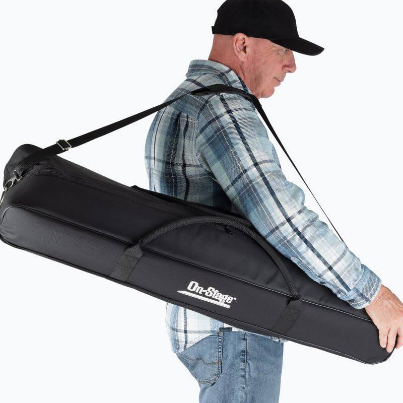 Angle. On Stage Stands - On-Stage MSB6000 Tripod Microphone Stand Bag - Black.