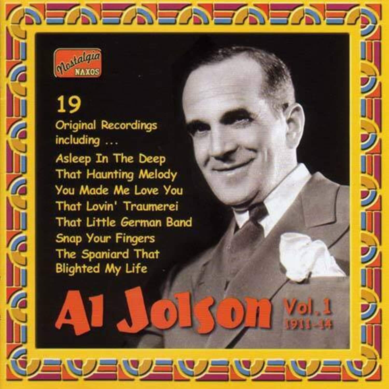 Al Jolson - Vol. 1   - COMPACT DISCS [CD] price history on PriceWatchPro