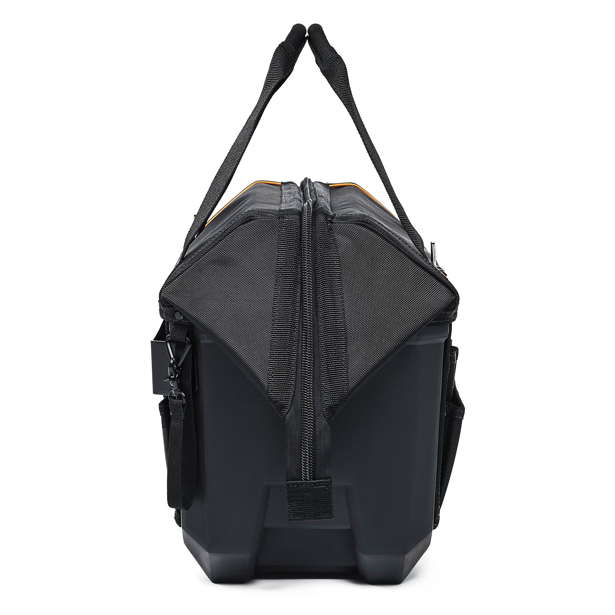 Alt View 2. ToughBuilt - ToughBuilt Waterproof Storage Tool Bag Pouch Organizer, XL Massive Mouth, Black - Black.