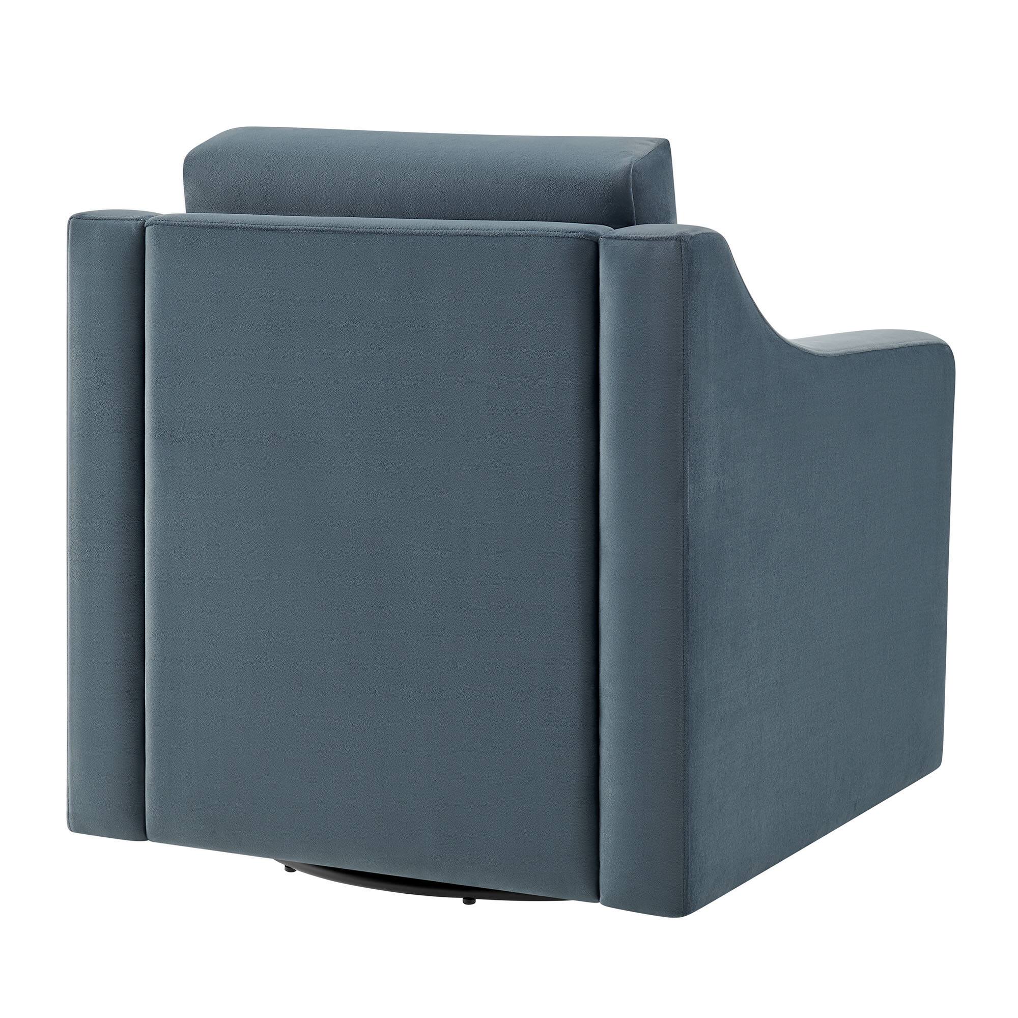 Alt View 1. Modway - Liora Performance Velvet Armchair by Modway - Blue.