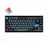 Front. Keychron - Q1 Pro Red Switch Mechanical Keyboard Mac or PC - Black.