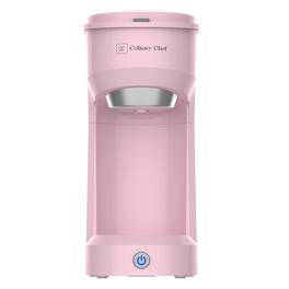 Culinary Chef - Ccmk088- Single-cup Metal And Plastic Coffee Maker - Pink