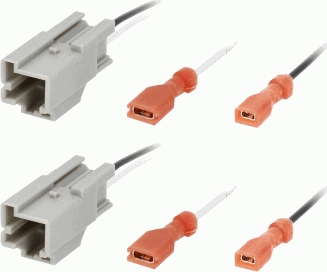 Left. Metra - Tweeter Speaker Harness for Select 2016-2023 Volvo Vehicles (2-Pack) - Multi.