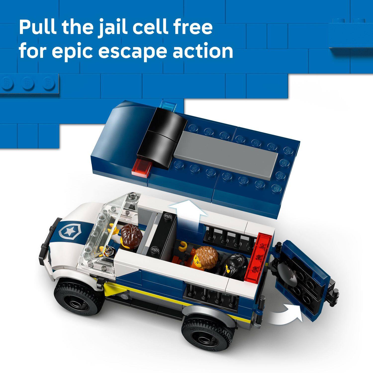 Pull the jail cell free for epic escape action
