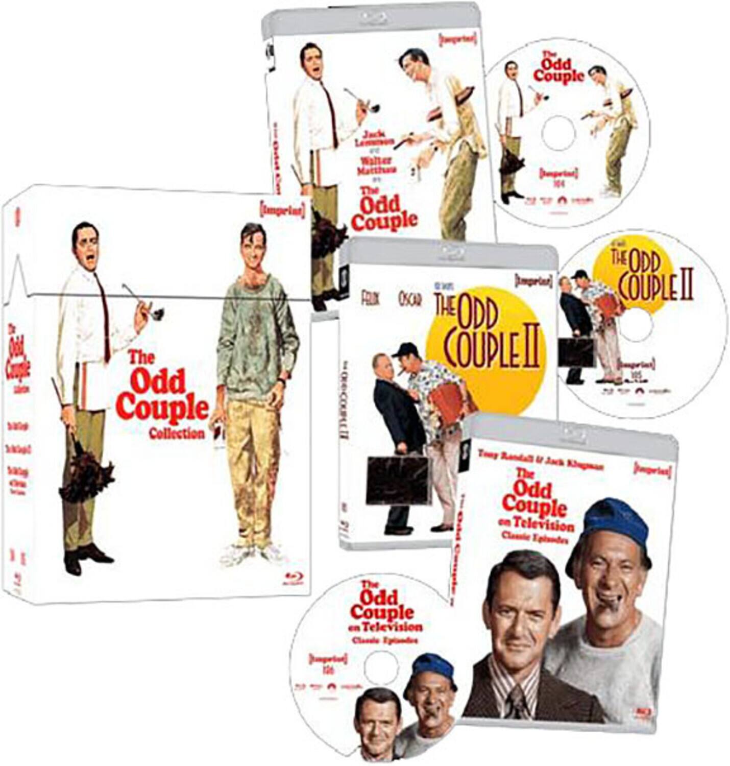 Front. The Odd Couple Collection   - BLU-RAY.