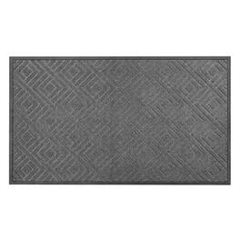 VEVOR - Front Door Mat, 61.5 x 36 in Commercial Floor Mat for Indoor and Outdoor, Modern Stylish Carpet with TPE Backing - Gray