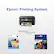 Epson Printing System Designed for Excellence Epson 202 Inkjet Printer Paper Bright White Premium Quality Professional Printing Paper : Epson 202 Standard Capacity 202 Inkjet Cartridges Cyan, Magenta, Yellow
