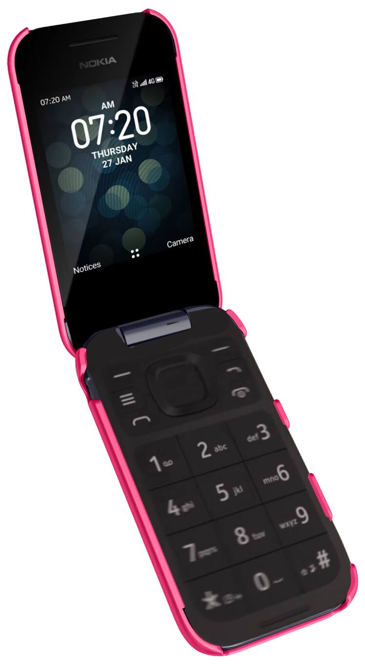 Nakedcellphone Hard Case for Nokia 2760 2780 Flip Phone Pink - Best Buy