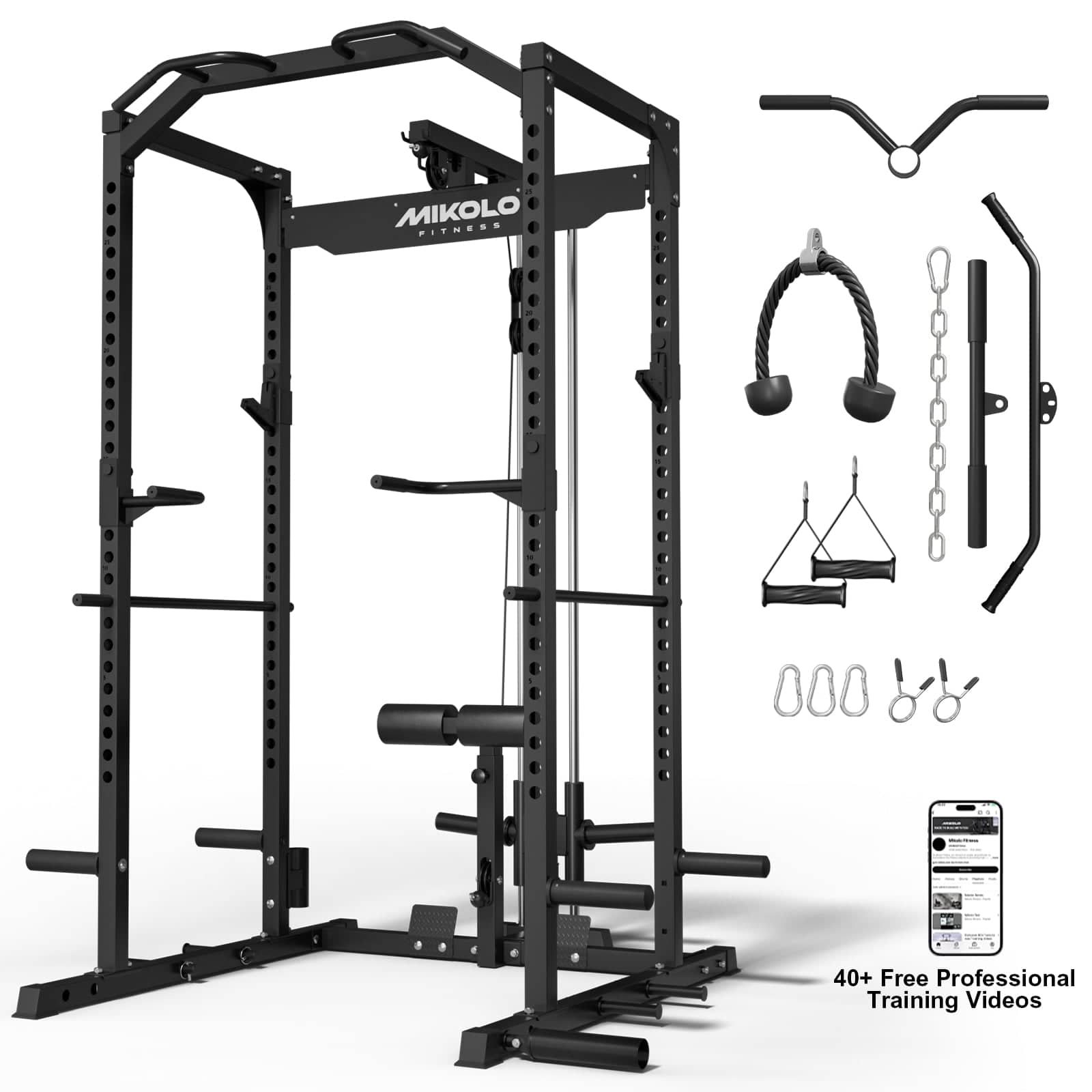 MIKLOLO FITNESS  
40+ Free Professional Training Videos