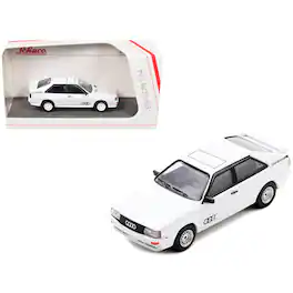 Audi Quattro White 1/64 Diecast Model Car by Schuco