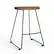 Alt View 16. Simpli Home - Amberly Saddle Counter Height Stool (Set of 2) - Natural/Black.
