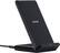 Left. Anker - PowerWave 10W Charging Stand with Adapter for Qi Devices - Black.