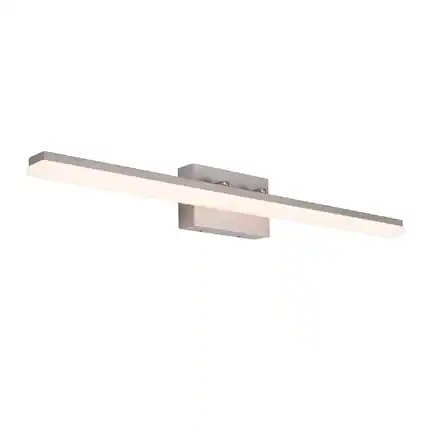 Front. HM 1810 - n Modern Led Vanity Light For Bathroom Lighting Dimmable w Brushed Nickel - Warm White 3000k 36 inches.