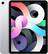 Front. Apple - Certified Refurbished - Apple 10.9-Inch iPad Air - (4th Generation) Wi-Fi + Cellular - 256GB - Silver.