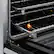Alt View 4. ZLINE - 30 in. Wide 4 Elements Autograph 4.2 cu. ft. Paramount Freestanding Induction Range with Electric Oven w/ Gold Accents - Stainless Steel.