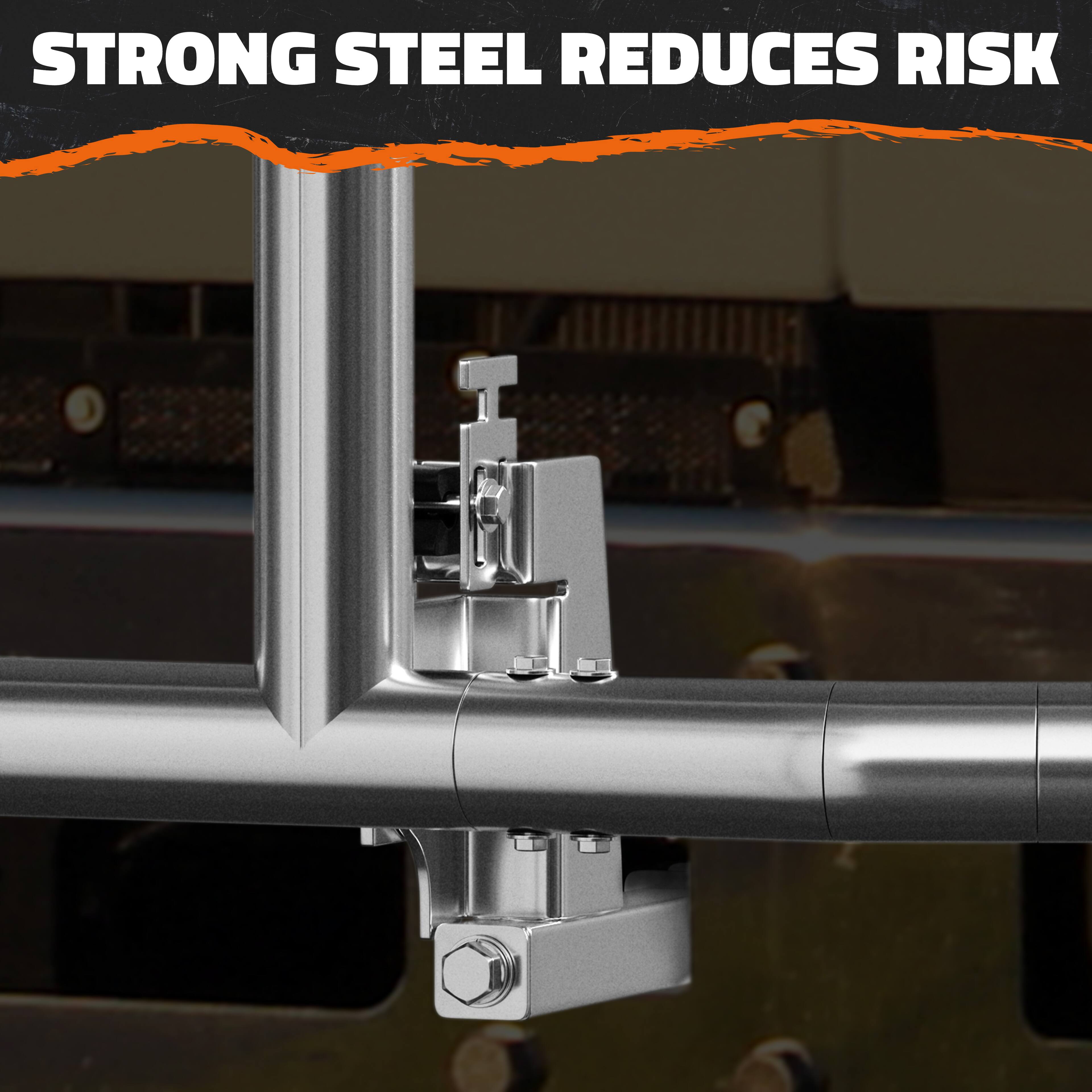 STRONG STEEL REDUCES RISK