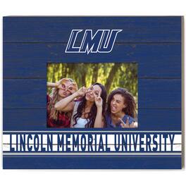 Jardine - Lincoln Memorial Railsplitters 11'' x 13'' Team Spirit Scholastic Picture Frame - Navy