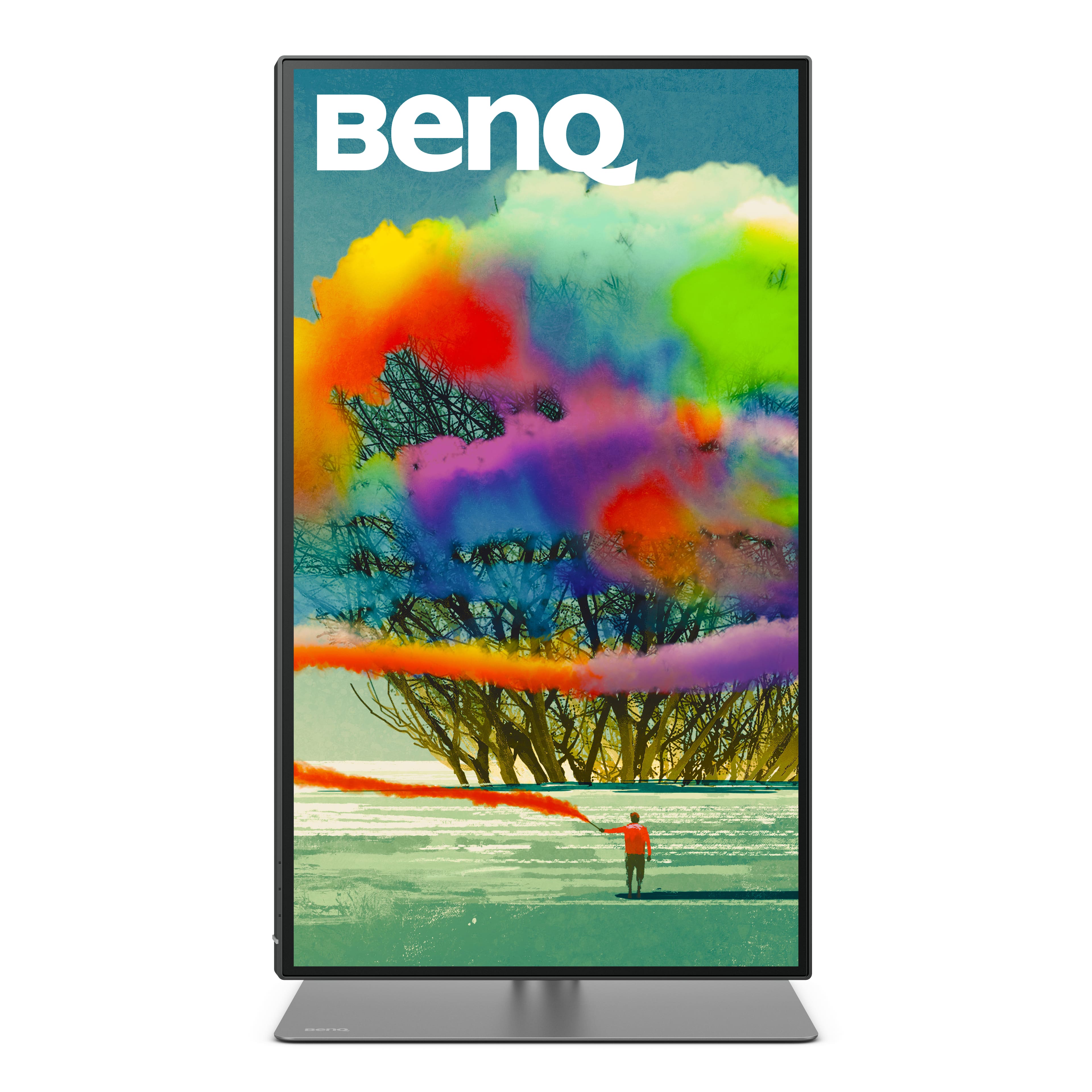 Alt View 13. BenQ - AQCOLOR PD2725U Designer 27" IPS LED 4K HDR 60Hz Mac Compatible Monitor (HDMI/DP/Thunderbolt 3 65W) - Metallic Gray.