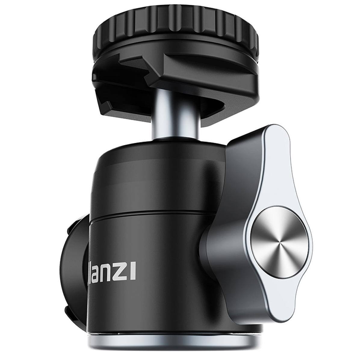 Alt View 3. Ulanzi - Ulanzi U-60 Mini Tripod Ball Head with Dual Cold Shoe.