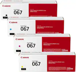 Canon - 067 Toner Cartridge 4-Pack - Black | Cyan | Magenta | Yellow